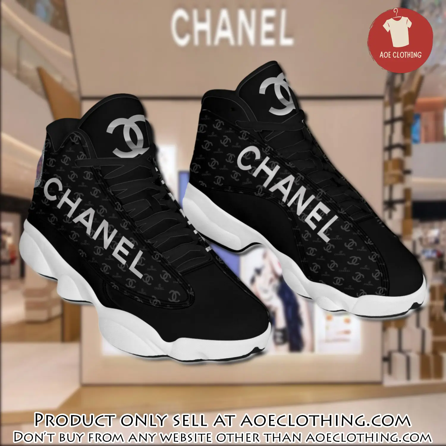 Chanel air jordan 13 sneaker d2302 jd14034 aoe0524185